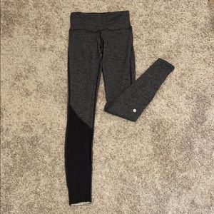 Lululemon Rulu reversible leggings